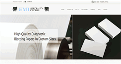 Desktop Screenshot of emipapers.com